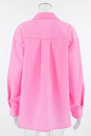 Lace-Up Front Blouse