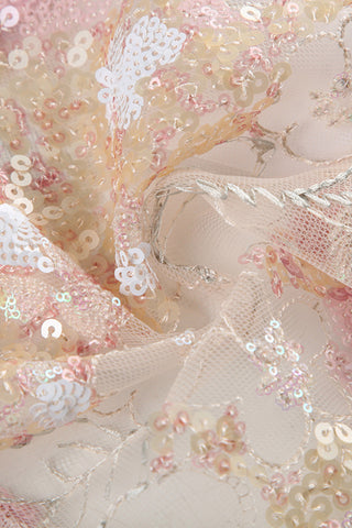 Sequin Embellished Halter Camisole Top