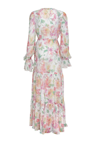Floral Beach Cover-Up Dress
