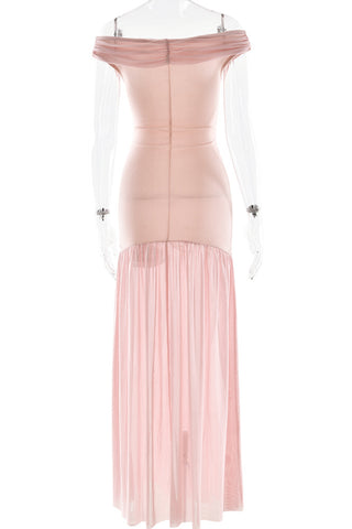 Off-Shoulder Evening Dress