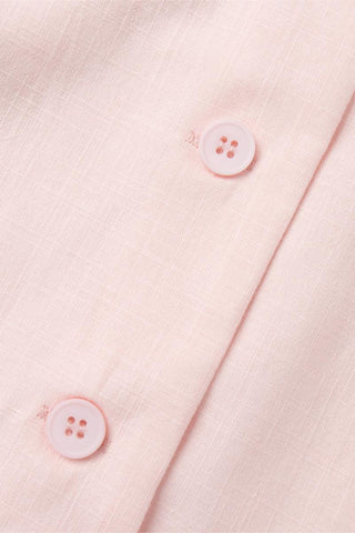 Button-Front Skirt Set