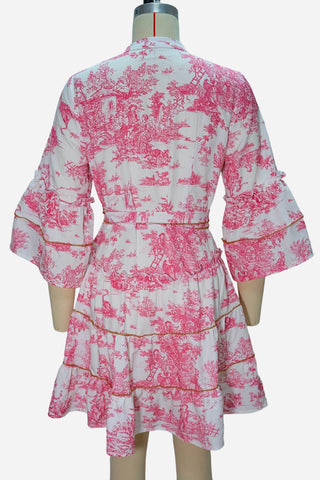 Flowy Tiered Casual Dress