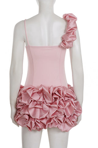 Ruffled Night-Out Dress