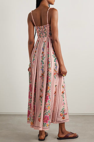 Floral Print Maxi Dress