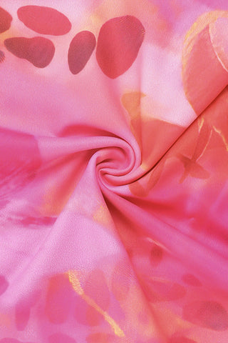 Halter Cut-Out Floral Sundress