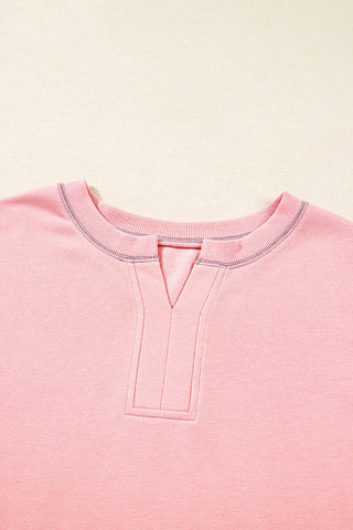 Stylish Color-Block Sweatshirt