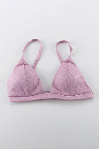 Eye-Catching Sequin Triangle Bralette