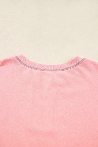 Stylish Color-Block Sweatshirt