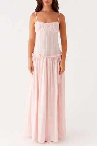 Spaghetti Strap Casual Maxi Dress