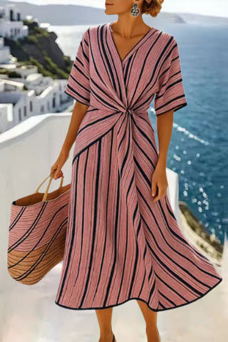 Casual Sleeveless A-Line Dress