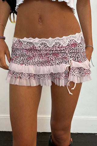 Flirty Tiered Mini Skirt