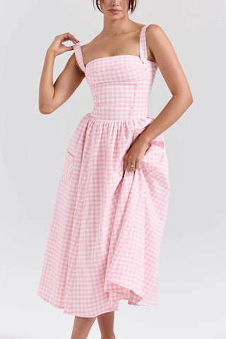 Elegant Midi Casual Dress