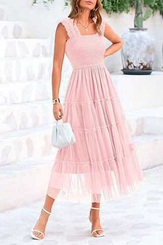 Elegant Tiered Sundress
