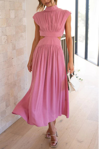 Elegant Backless Maxi Dress