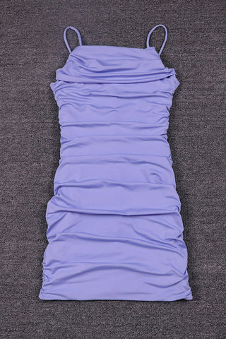 Strappy Ruched Casual Dress