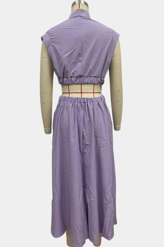 Elegant Backless Maxi Dress