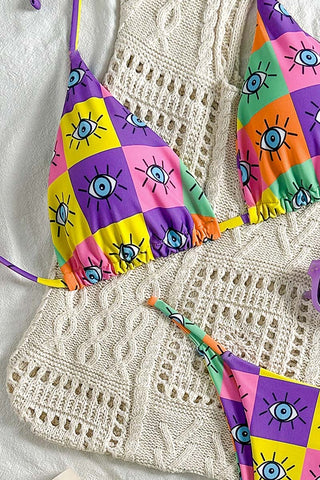 Eye-Catching Bikini Set