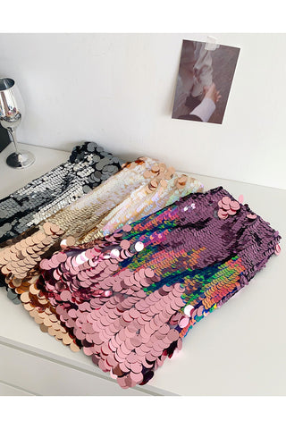 Sequin Night-Out Mini Skirt