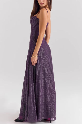 Evening Gown with Corset Detailing