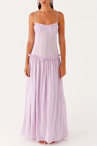 Spaghetti Strap Casual Maxi Dress