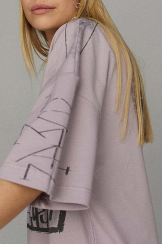 Graphic Print Oversized T-Shirt