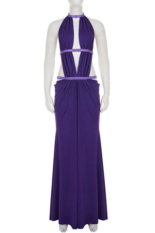 Sleeveless Cutout Maxi Dress