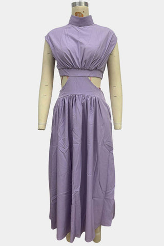 Elegant Backless Maxi Dress