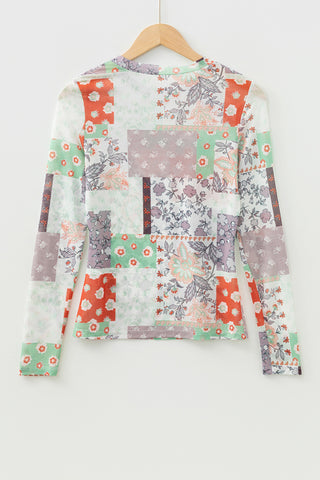 Printed Long Sleeve T-Shirt