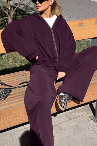 Stylish Wide-Leg Pants Set