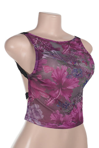 Floral Print Tank Top