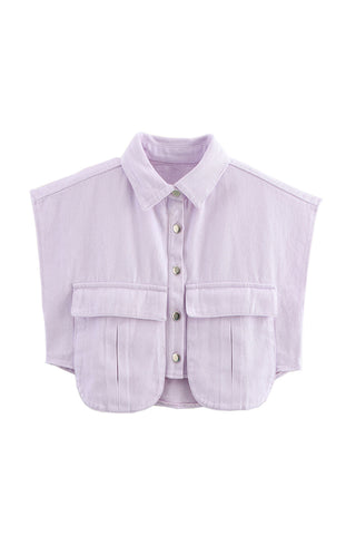 Button-Front Utility Vest