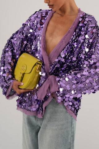 Sequin Embellished Jacket