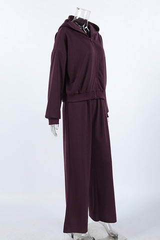 Stylish Wide-Leg Pants Set