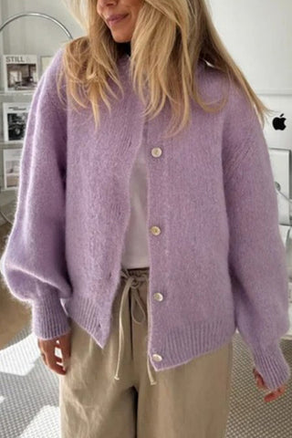 Button-Up Classic Cardigan