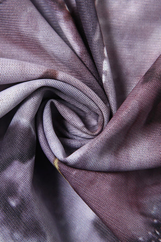 Ruched Crossover Casual Dress