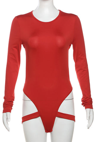 Chic Cut-Out Bodysuit