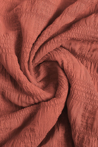 Button-Front Ruffled Casual Dress