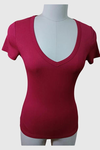 V-Neck Short-Sleeve T-Shirt