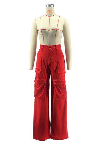 Graphic Tee with Casual Utility Pants