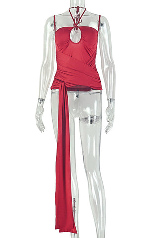Stylish Wrap Tie Tank Top