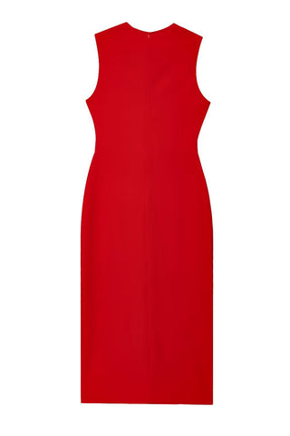 Sleeveless Button-Front Casual Dress