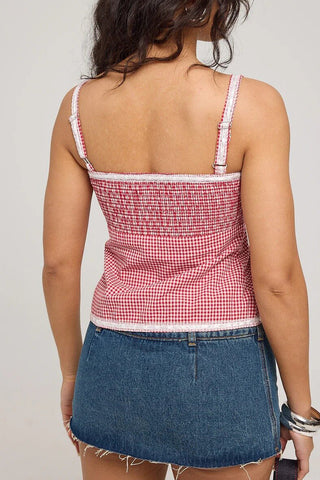 Adjustable Tie-Front Tank Top