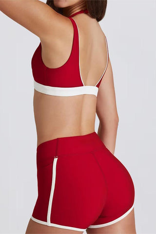 Sleek High-Waist Casual Shorts