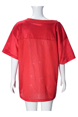 Lace Detail Oversized T-Shirt