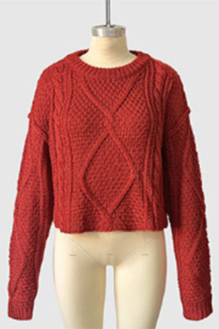 Classic Cable-Knit Sweater