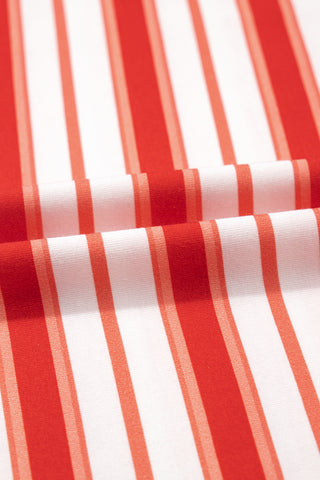 Casual Stripe Pattern T-Shirt