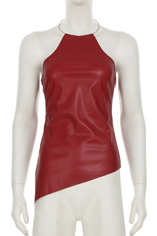 Asymmetrical Halter Camisole