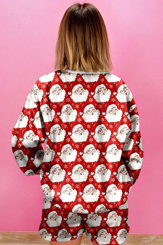 Ho Ho Ho Christmas Lounge Short Set