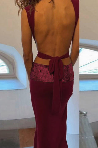 Cutout Crop Top and Skirt Set