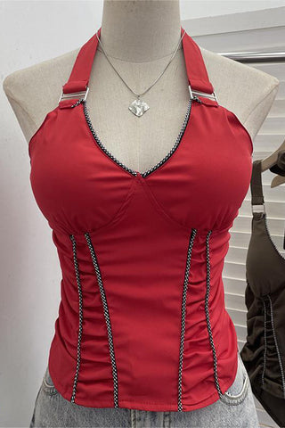 Strappy Halter-Neck Camisole